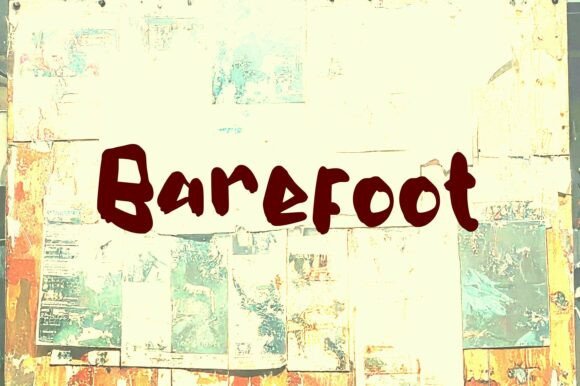 Barefoot: A Rugged Typeface for Authentic Editorial Design