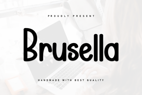 Brusella Font: The Perfect Handwritten Script for Designers