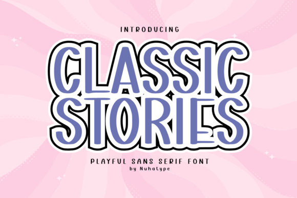 Classic Stories Font for Modern Web Design