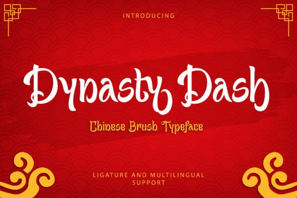 Dynasty Dash Typeface for Editorial Design