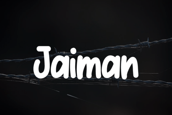 Jaiman: The Elegant Script Font for Crafters