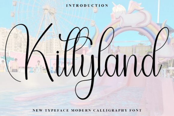 Kittyland Font: Elegant Script for Editorial Design