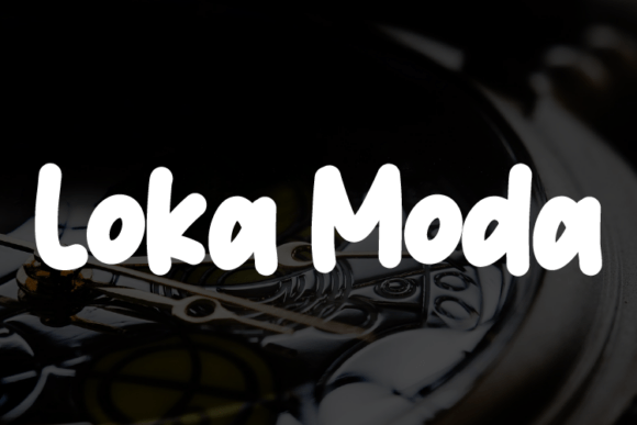 Loka Moda Font for Strong Brand Identity