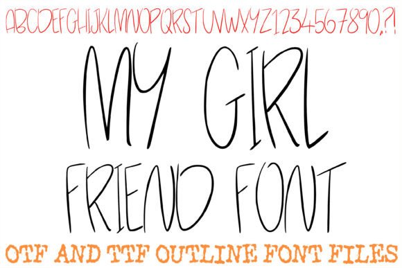 My Girl Friend Font Review for Handmade Brands