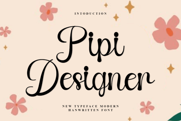 Pipi Designer Font for Handmade Brands