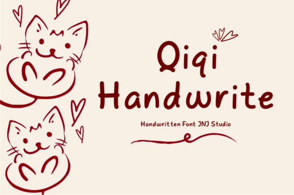Qiqi Handwrite Font for Makers and Brands