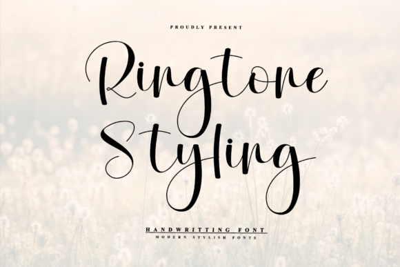 Ringtone Styling: The Handwritten Font for Branding