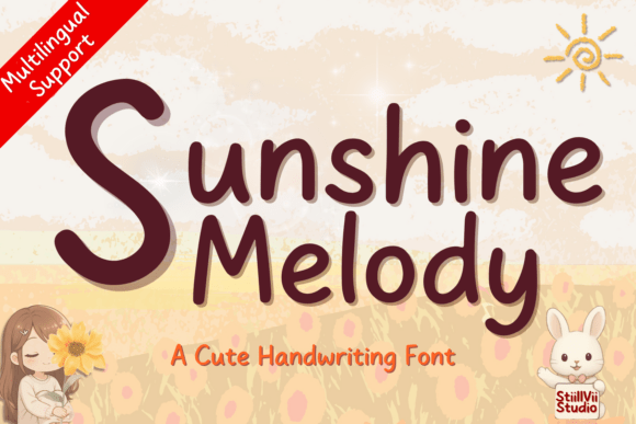 Sunshine Melody: A Warm Handwritten Typeface for Brands
