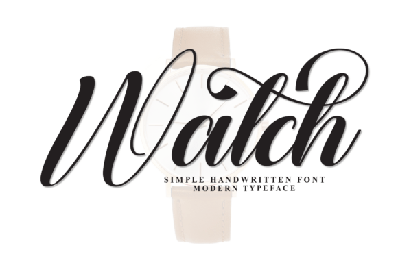 Watch Font: A Cozy Script for Branding