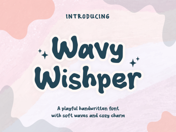 Wavy Wishper Font for Modern Web Design
