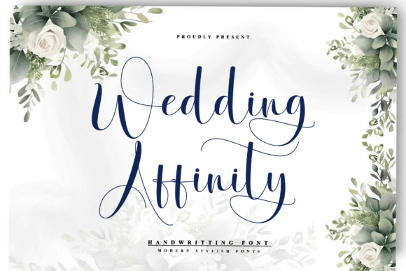 Wedding Affinity: A Timeless Handwritten Font for Branding