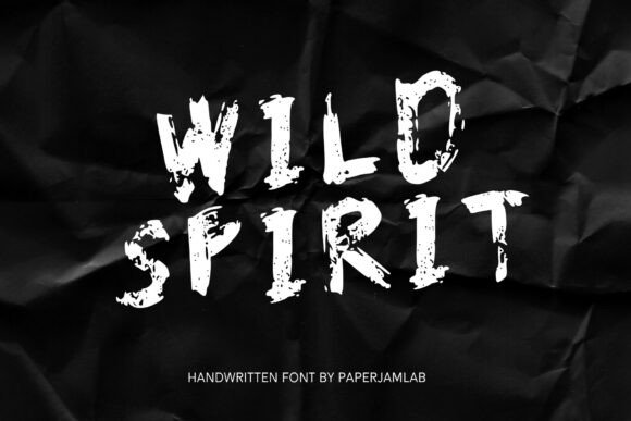 Wild Spirit Typeface for Bold Brand Identity